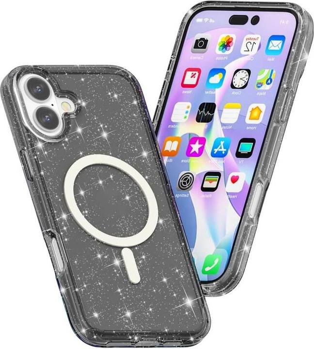 Actual product image Cover-Discount Glitzer Case mit MagSafe (Apple iPhone 17)