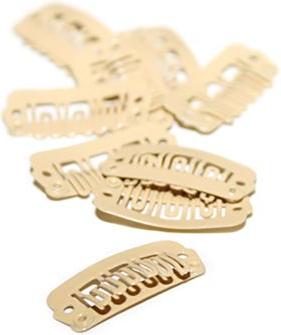 Immagine prodotto Balmain Doppio fermacapelli 10 pezzi beige (Beige)