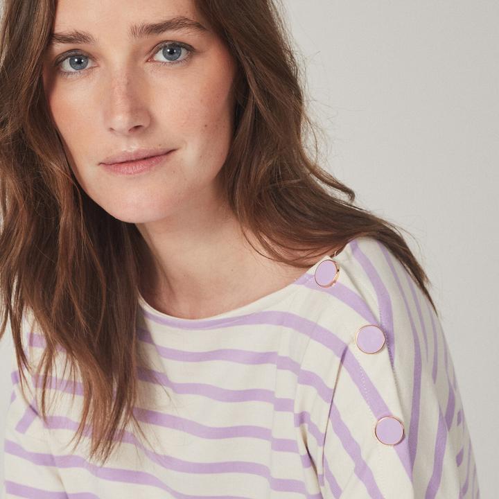 Produktbild La Redoute Collections Shirt im ikonischen Matrosenstil (L)
