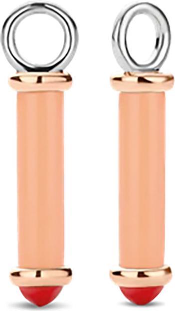 Immagine prodotto Ti Sento Milano Ciondolo per creoli rosa corallo bicolore 9234CP (Argento 925)