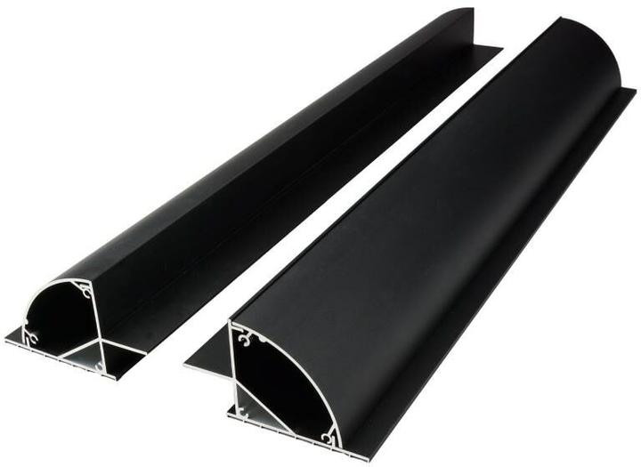 Produktbild Wattstunde Solarmodul Halterung HSA+ 55/S ALU Schwarz (Solaranlage Montagematerial)