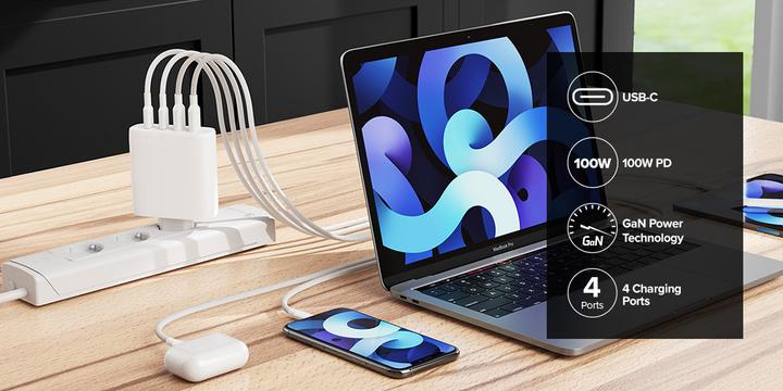 Actual product image Alogic 4X100 (100 W)