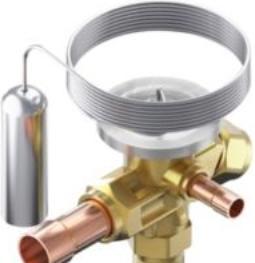 Produktbild Danfoss TE2 R448A/R449A Solder - Termostatisk ekspansionsventil, 1/2 ODF, 1/4, R448A/R449A