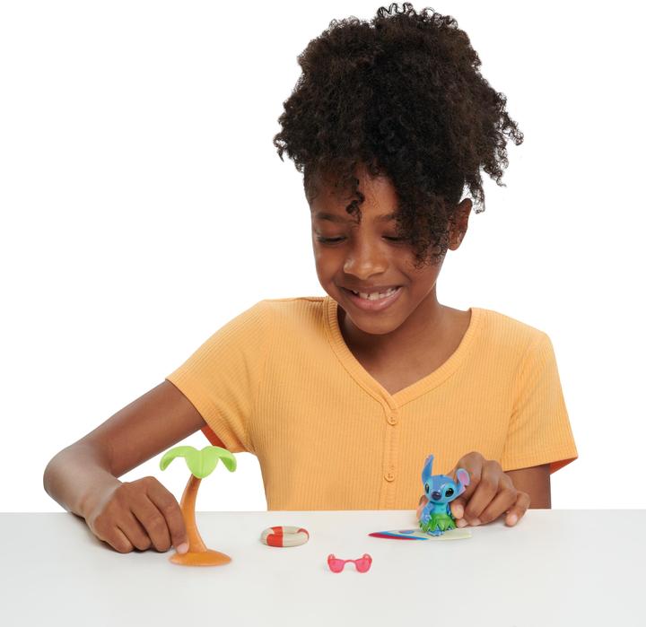 Produktbild Just Play Lilo & Stitch Minifiguren Playset Hang Ten Stitch 7 cm