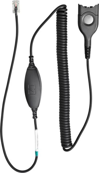 Actual product image EPOS SENNHEISER CLS 01 Headset connection cable Code 01 with low microphone volume. EasyDisconnect t