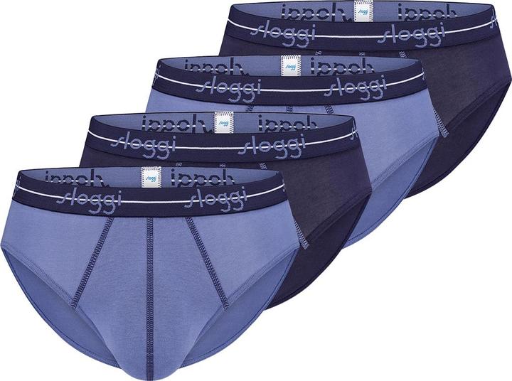 Produktbild Sloggi 4er Pack men Start Midi Slip / Unterhose (M, 4er Pack)