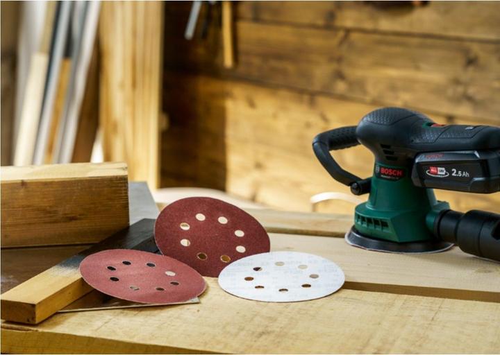 Actual product image Bosch Zubehör Random orbit sander sanding sheet set mixed grain (80, 120, 240)