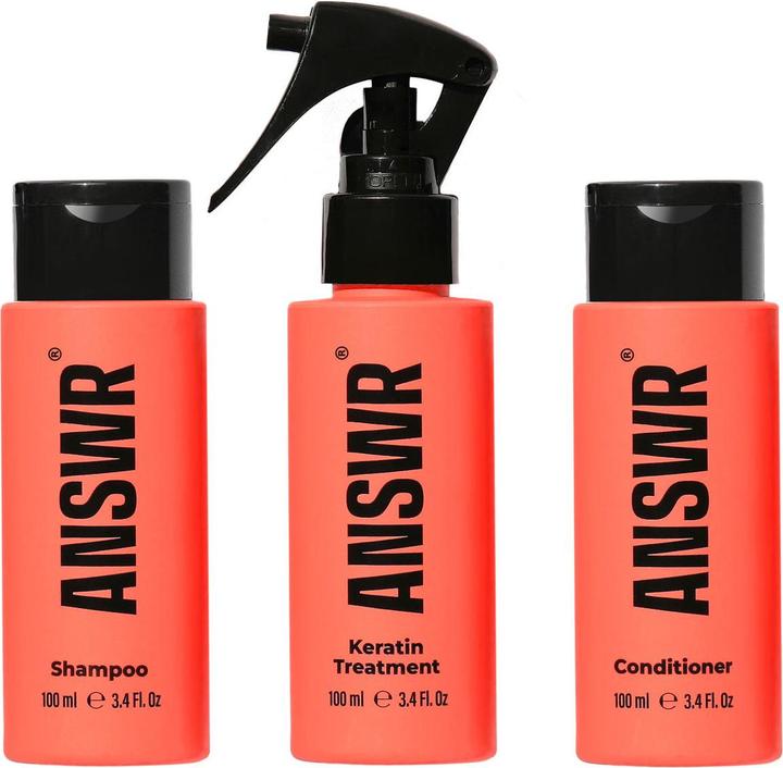Immagine prodotto Answr Kit per il trattamento alla cheratina a casa tua (Set per la cura dei capelli)