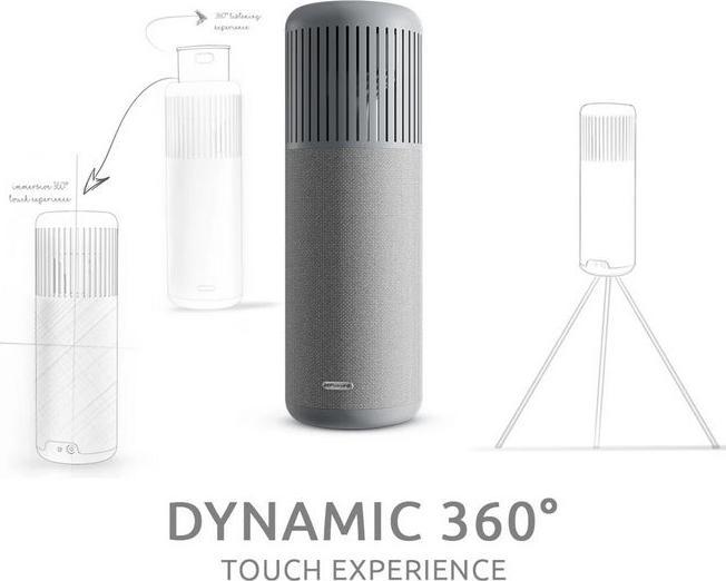 Image du produit HiFuture Wegde LED Haut-parleur Bluetooth (8 h, Fonctionnement sur batterie)