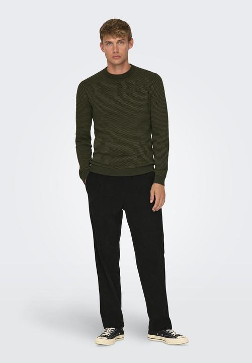 Produktbild Only & Sons ONSSINUS Locker geschnitten Hose mit weitem Beinschnitt Hose mit weitem Beinschnitt (XL)