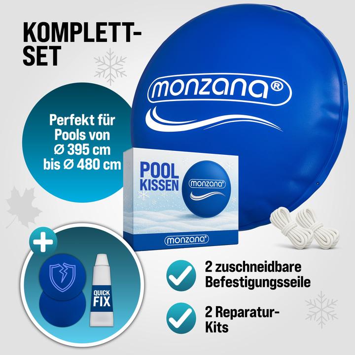 Produktbild Monzana Poolkissen rund