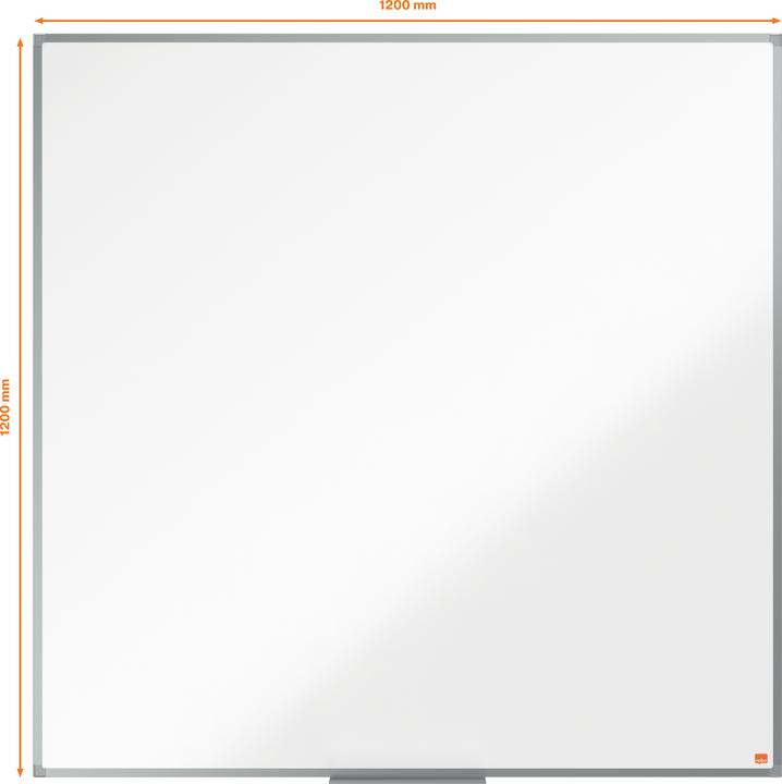Image du produit Nobo Tableau blanc Essence 120 cm x 120 cm, Blanc (120 x 120 cm)