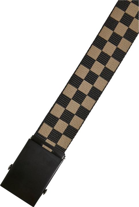 Produktbild Urban Classics Check And Solid Canvas Belt 2-Pack (L)