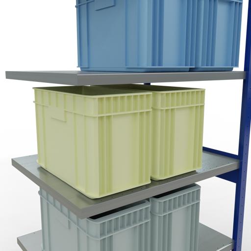 Image du produit Schulte Lagertechnik Système enfichable Élément suivant MULTIplus330 avec traverse de longueur