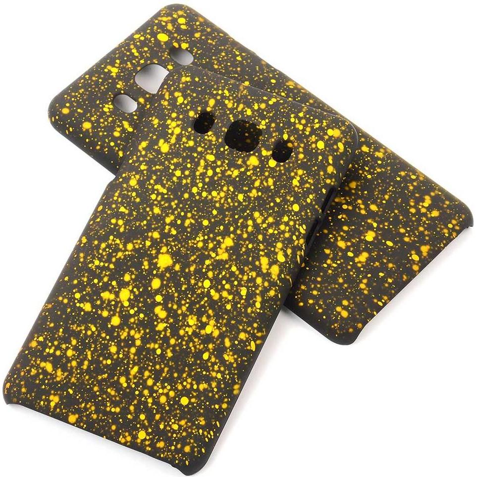 König Design Handy Hülle Schutz Case Bumper Etuis für Samsung Galaxy J5 2016 3D Sterne Gelb (Samsung Galaxy J5 (2016)), ...