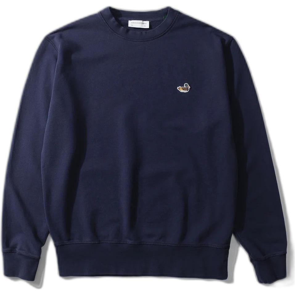 Edmmond Studios, Herren, Pullover, Duck Patch SW, Blau, (S)