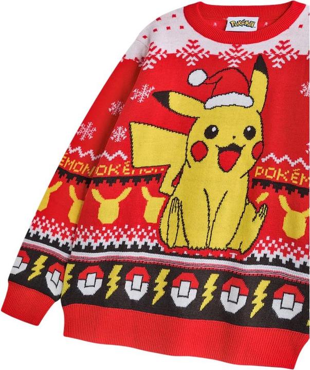 Image du produit Pokémon - Pull Noël motif Pikachu - Garçon (128)