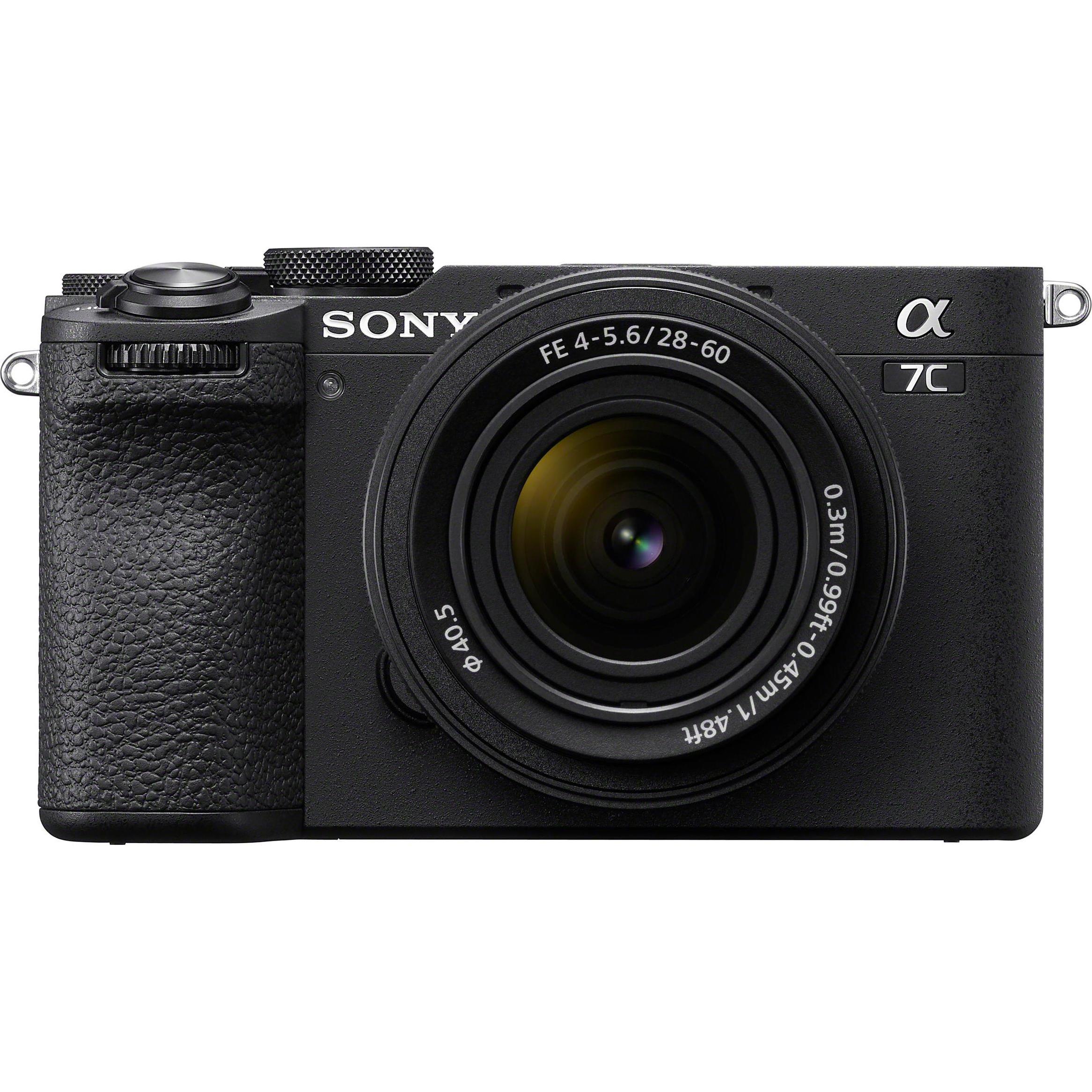 Sony Alpha 7CII (28 - 60 mm, 33 Mpx, Vollformat), Kamera, Schwarz