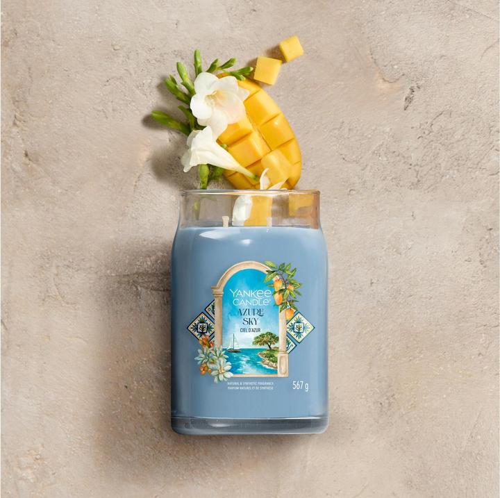 Actual product image Yankee Candle Azure Sky