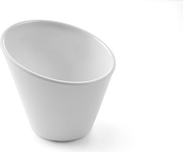 Actual product image Hendi Velocity bowl, sloping in white melaminex (1x)