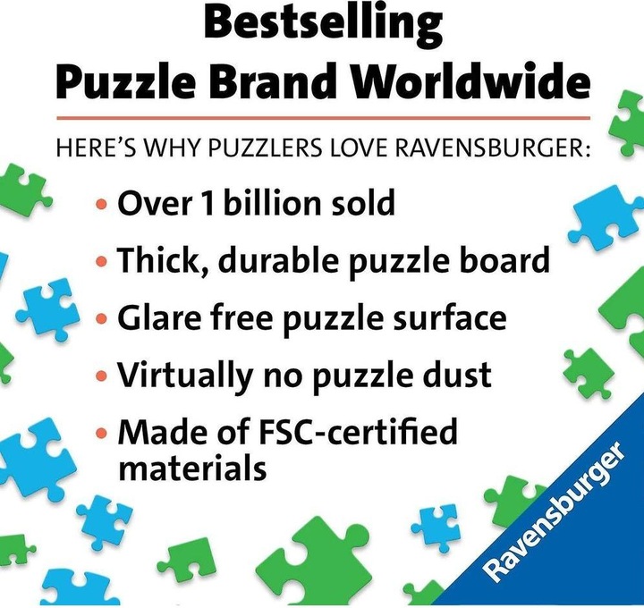 Actual product image Ravensburger 99 Beautiful Places of Europe (3000 pieces)