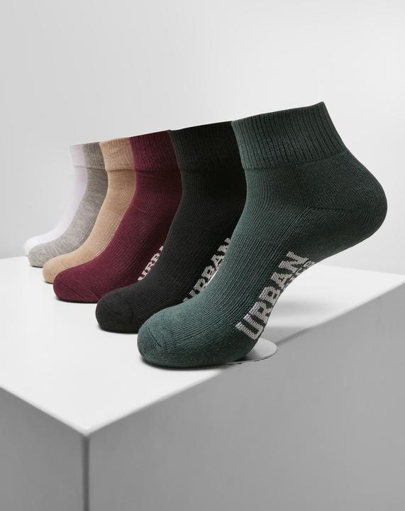 Produktbild Urban Classics High Sneaker Socks 6-Pack (6er Pack, 43 - 46)