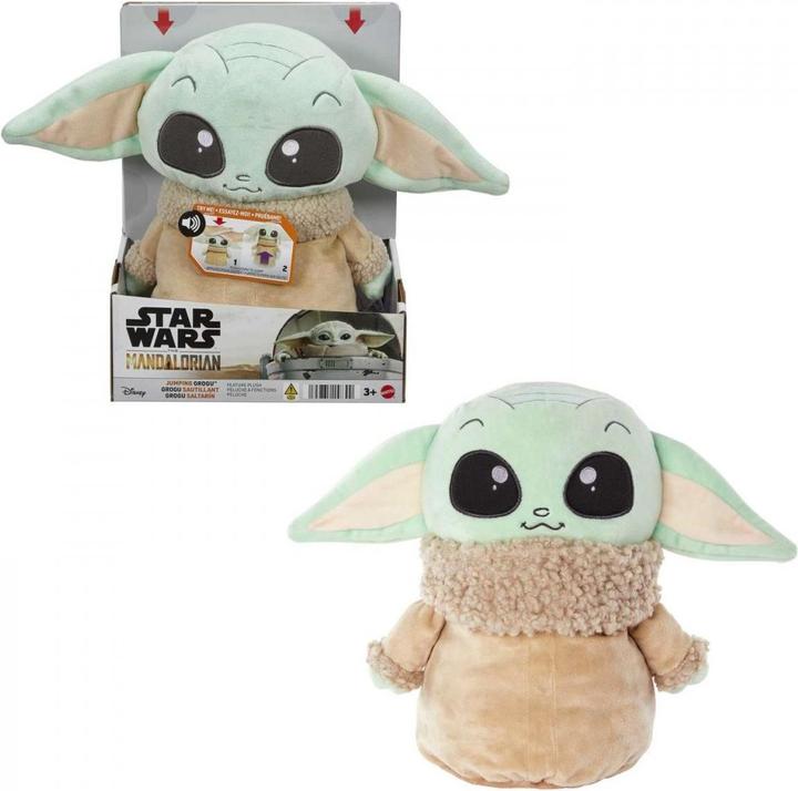 Produktbild Star Wars Mandalorian Jumping Grogu Feature Plush (25.40 cm)