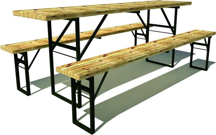 Image du produit Werkstarck Jeu de pieds de banc pliable