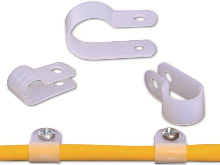 Produktbild Quadrios 22CA151 Befestigungsschelle schraubbar 22CA151 Bündel-Ø-Bereich 19 mm (max) Natural 1 Set