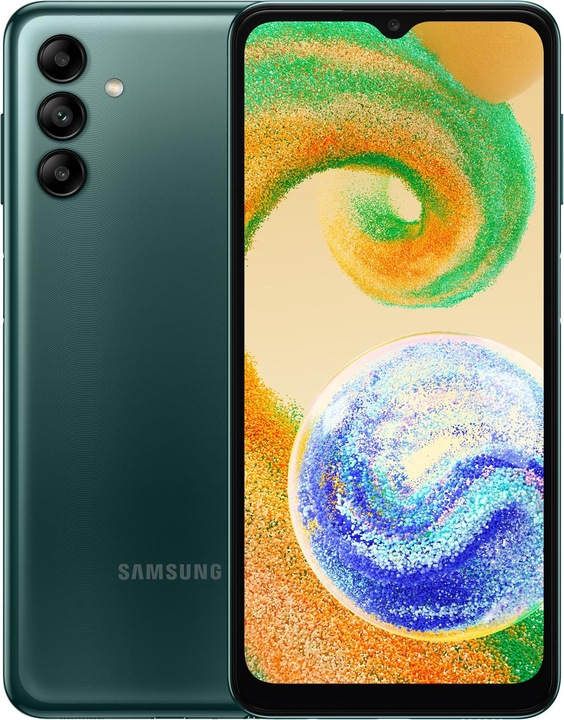 Samsung Galaxy A04s (19.20 GB, Green, 6.50", Dual SIM, 50 Mpx, 4G)