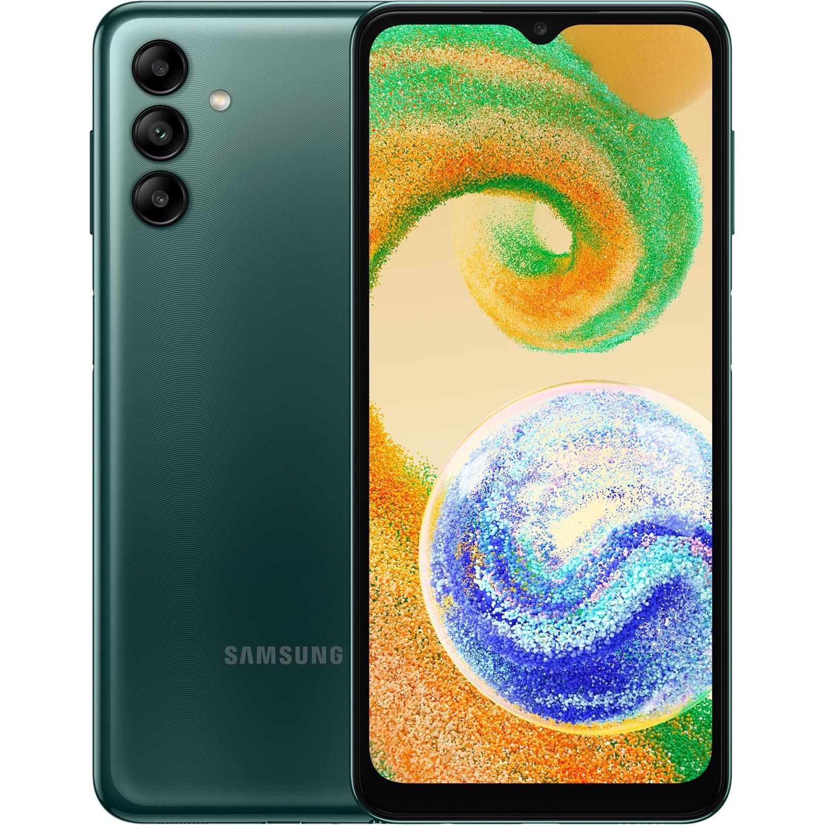 Samsung Galaxy A04s (32 GB, Green, 6.50", Dual SIM, 4G), Smartphone, Grün