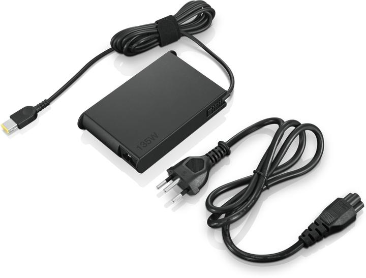 Actual product image Lenovo TP Slim AC Adapter (Slim tip) Switzerland (135 W)