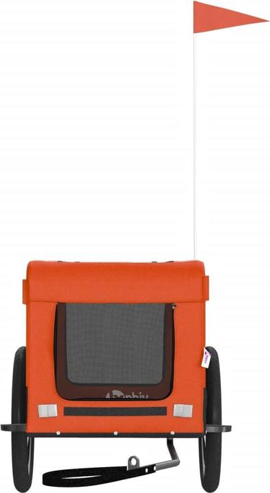 Produktbild vidaXL Fahrradanhänger Hund