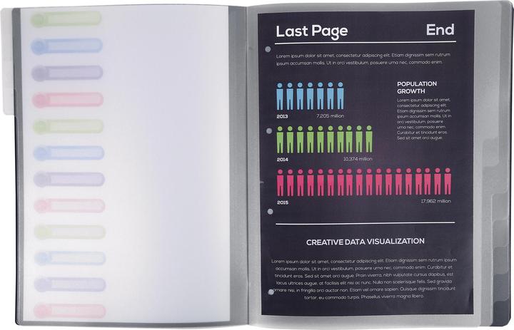Produktbild Exacompta PP-Ordnungsmappe (A4, 1x)
