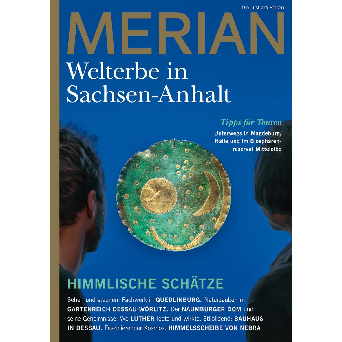 MERIAN Magazin Sachsen-Anhalt - UNESCO Welterbestätten 3/2022, Ratgeber von Jahreszeiten Verlag