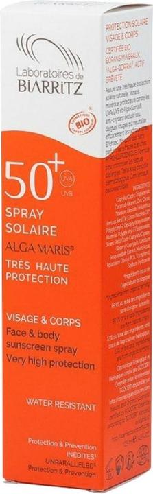 Produktbild Laboratoires de Biarritz Alga Maris (Sonnenspray, SPF 50+, 100 ml, 500 g)