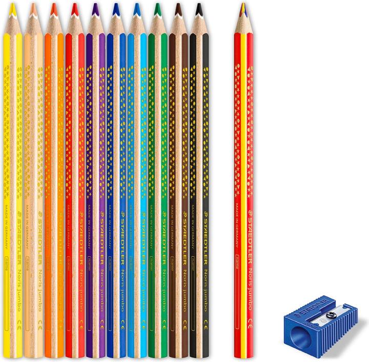 Image du produit Staedtler Jeu de crayons Noris jumbo (Multi, 11 x)