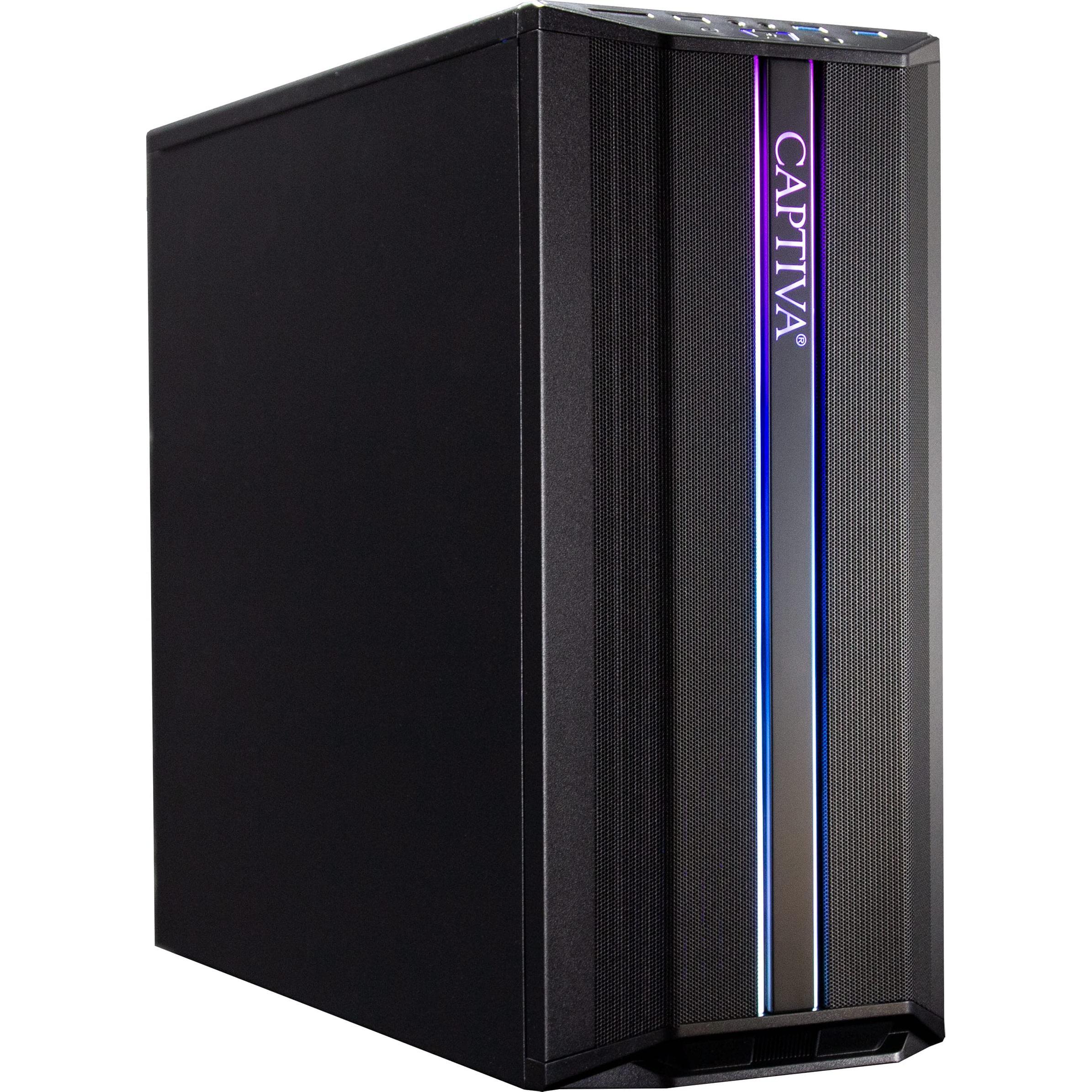 Captiva Advanced Gaming I69-377 Core i5 RTX 3060 (Intel Core i5-10400F, 16 GB, 500 GB, GeForce RTX 3060), PC, Schwarz