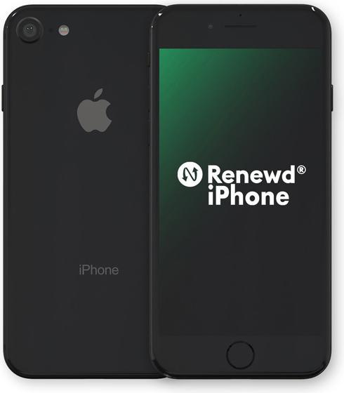 Image du produit Renewd iPhone 8 (64 Go, Space grey, 4.70", 12 Mpx, SIM simple, A / Comme neuf)