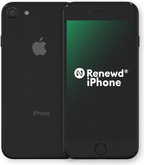 Actual product image Renewd iPhone 8 (64 GB, Space grey, 4.70", 12 Mpx, Single SIM, A / Like new)