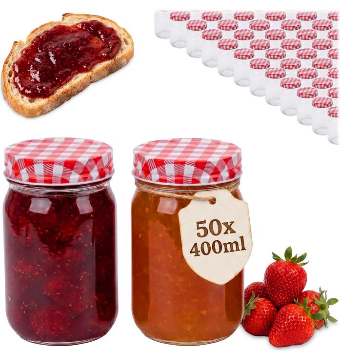 Produktbild Relaxdays Einmachgläser-Set (0.40 l)