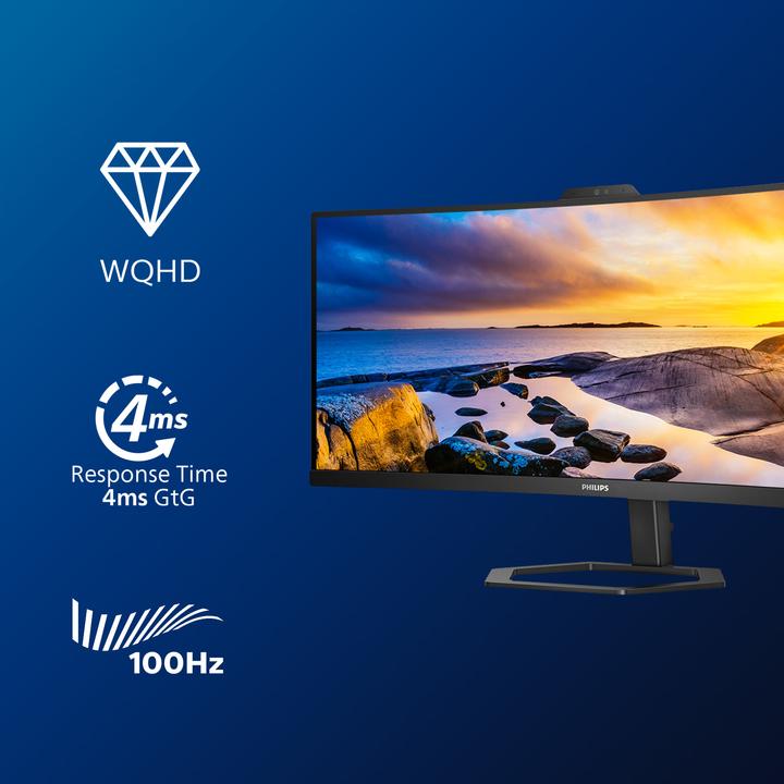 Productafbeelding Philips 34E1C5600HE (3440 x 1440 pixels, 34")
