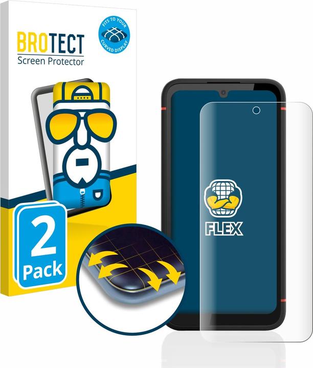 Actual product image BROTECT Full-Cover Protector (2 Piece, Gigaset GX4)