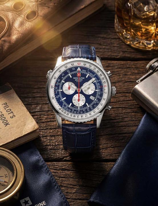 Produktbild Swiss Alpine Military 7078.9535 (Chronograph, 45 mm)