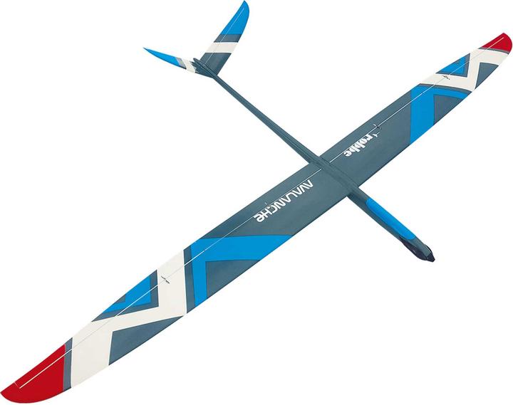 Robbe Planeur à moteur Avalanche entièrement en fibre de verre 2800 mm ARF (Planeur motorisé)