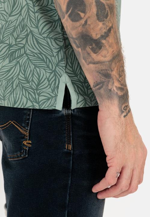 Immagine prodotto Camel Active Polo in piqué di puro cotone con stampa floreale all-over (S)