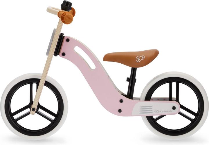 Actual product image KinderKraft Uniq balance bike, pink, 12", KKRUNIQPNK0000 (12")