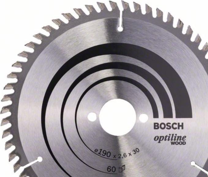 Actual product image Bosch Professional Zubehör PRO Wood circular saw blade, 190 x 2.6 x 30 mm