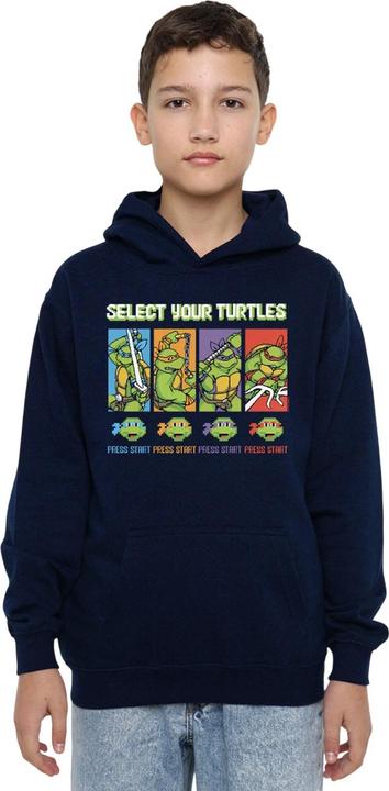 Actual product image Teenage Mutant NT Childrens/Kids Gamer Turtles Pullover Hoodie (152, 158)