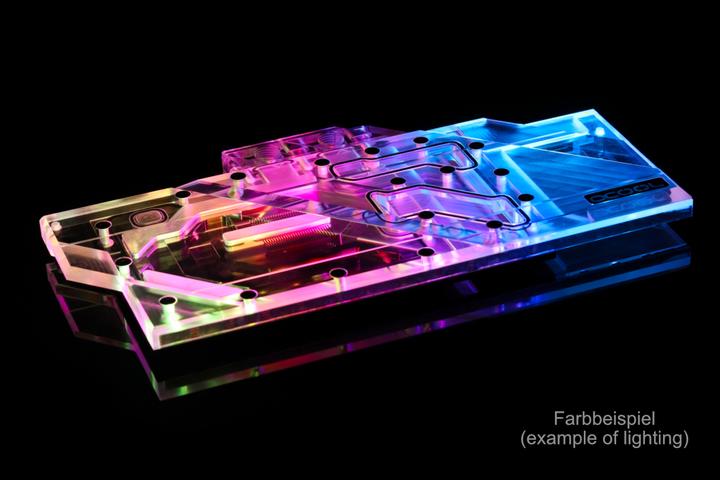 Actual product image Alphacool Ice Block Aurora GPX-A Water Block